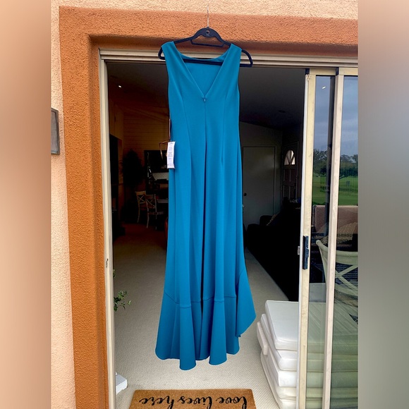 Vince Camuto Teal Formal Dress, Brand New with Tags, Size 6, (orig. $188) - Picture 2 of 4